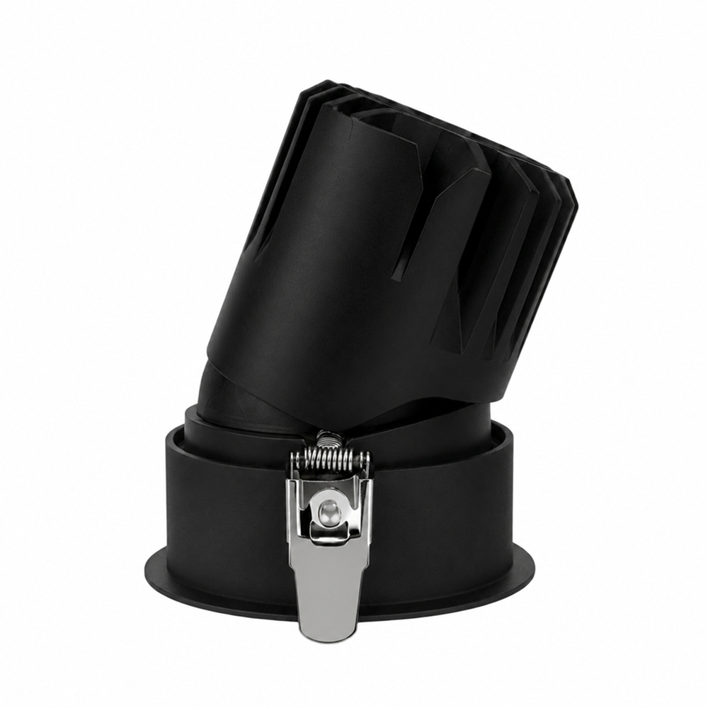Cветильник встраиваемый D2055 R 20W IP65 черный
