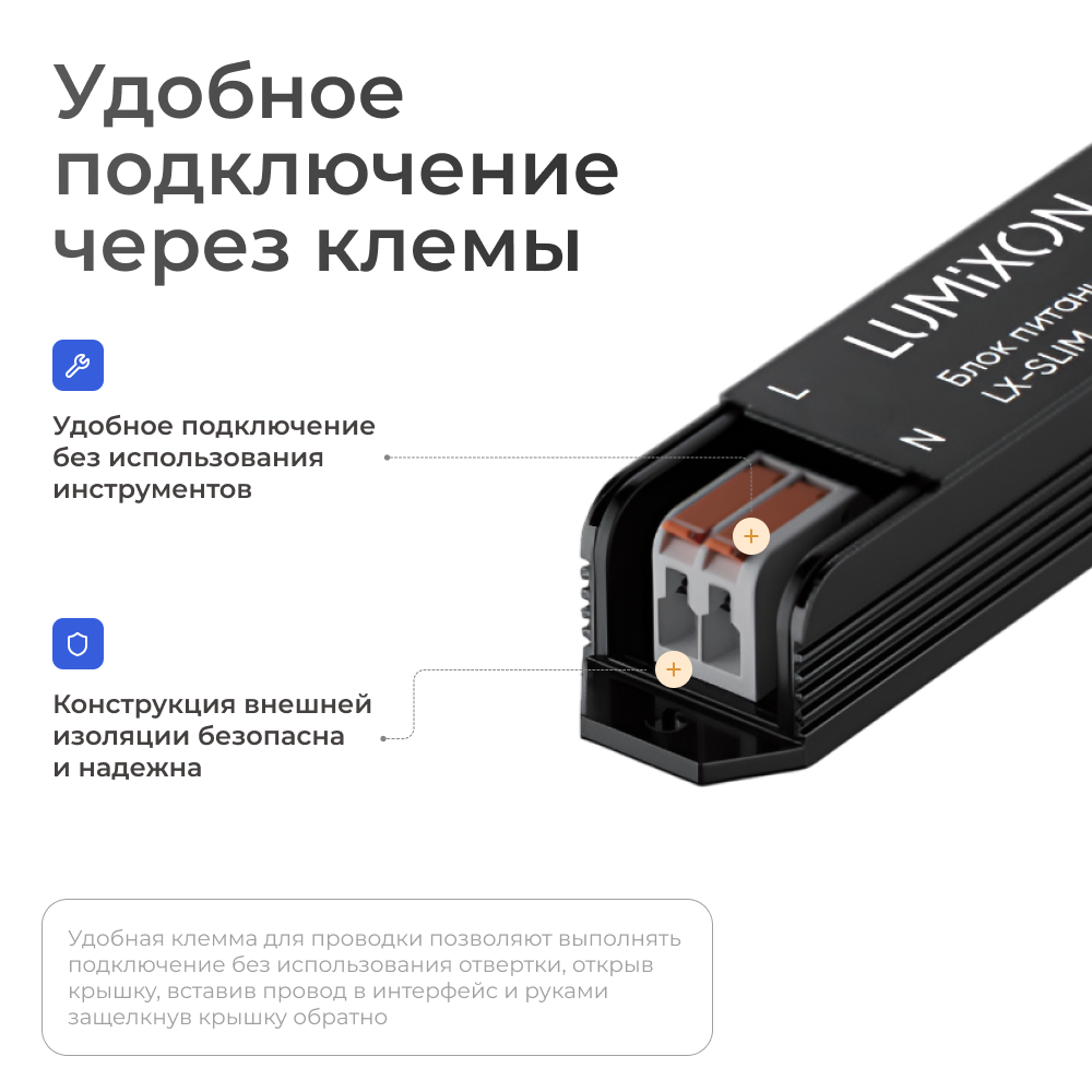 Блок питания SLIM 24V 36W