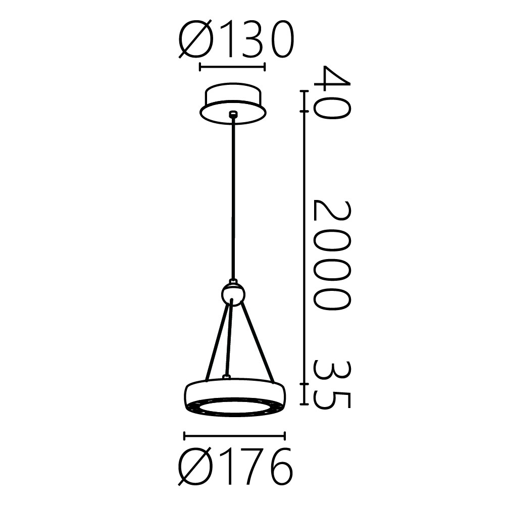 Подвесной светильник LX-XP012A 220V CRI≥90 IP20